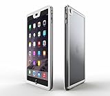 iPad Mini Case, Apple iPad Mini 2 Case, iPad Mini 3 Case Cover, rooCASE Gelledge Slim Fit Complete Full Body Coverage Clear Back Hybrid Case White