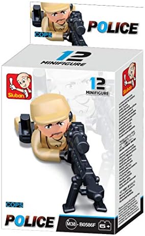 Elements Police Minifigures(Modèles assortis)