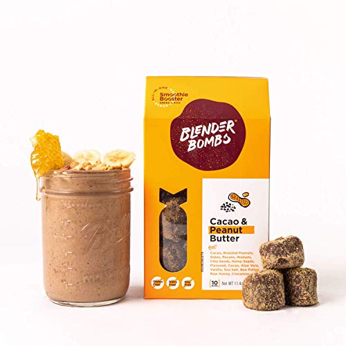 Blender Bombs Smoothie Booster Cacao & Peanut Butter, PowerSnack