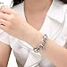 BAMOER Lucky Charm Snake Chain Bracelet Vintage European Style Beaded Bracelet for Women Girls Party Bracelet 7.0 inches Style 3