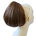 CAISHA Bun Hairpiece Ponytail With Butterfly Clip Hair Bun Bridal Hairstyle Hepburn Bun Scrunchie Straight Light Brown H407