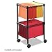 Safco Products 2-Tier Compact File Cart (5221BL)