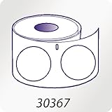 DYMO LabelWriter Visitor Management Label, Self-Expiring Security, Adhesive, White, 100 per pack