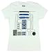 Star Wars I Am R2D2 Juniors White Costume T-shirt