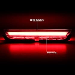Auto Dynasty 3D LED Bar Red Lens Rear Trunk Lid