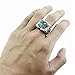 Men's Boy's Stainless Steel Ring Gothic Bloody red The Devil's eye Multicolor Retro Jewelry