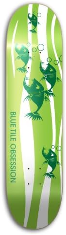 Blue Tile Obsession"BTO Pool Park Skateboard Deck