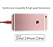 Ulimag Lightning Cable 3Pack 6FT Nylon Braided Certified iPhone Cable - USB Cord Charging Charger for Apple iPhone 7, 7 Plus, 6, 6s, 6+, 5, 5c, 5s, SE, iPad, iPod Nano, iPod Touch - (Red)
