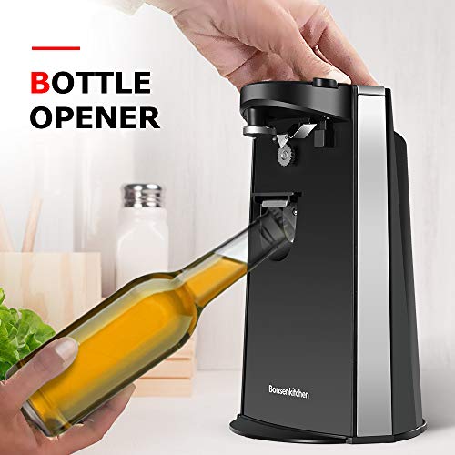 Electric Can Opener, Work For All Types of Cans, Design Easy To