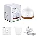 Housmile Essential Oil Diffuser (200ml ,Smallest) Ultrasonic Aromotherapy Baby Diffusers Cool Mist Aroma Humidifier with Waterless Auto Shut-off for Office Bedside Yoga Spa Living Room