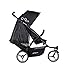 phil&teds Dot Compact Inline City Stroller with Double Kit, Graphite – Compact Frame with Full Size Seat – Newborn Ready – Parent Facing Seat Included – Compact, One Hand Fold – Puncture Proof Tires