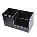 Behomy Home Office Multi-Function Desk Organizer, PU Leather Desk Stationery Organizer, Office Storage Compartments Box for Pen, Pencil, Name Cards, Phone, Key, Pocket Money (Small)