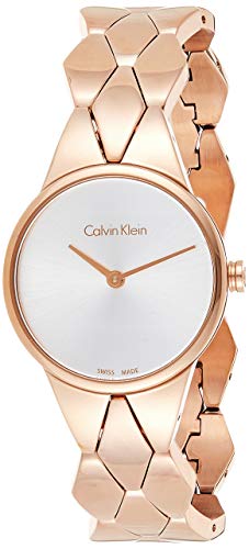 Calvin Klein Women's Analogue Quartz Watch with Stainless Steel Strap K6E23646