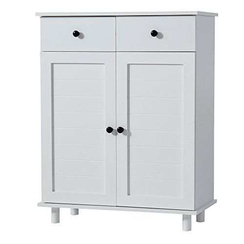 Bfw Sonoma Oak Grey Shoe Cabinet Storage 2 Door 1 Drawer Hallway