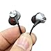 Teleson In-Earbuds Earphone Headphones with Mic Stereo Bass with 3.5mm headset MK801 (Gun metal)
