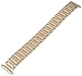 16-22mm Men's Classic Expansion Ion Gold Plate Watchband Replacement