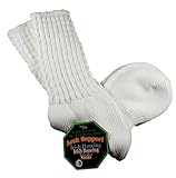 Celtic Creations Ankle Length Arch Support Poodle Socks for Irish Dancing, Medium