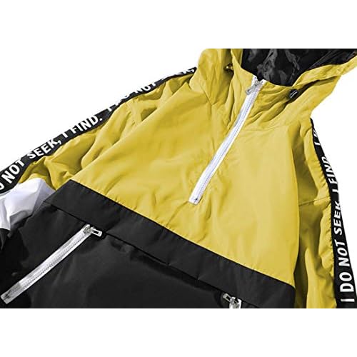 Onttno Mens Pullover Hooded Waterproof Tiendamia Com