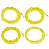 TENINYU Fuel Line Hose Tube (4Size X 6Ft) I.D X O.D 0.08