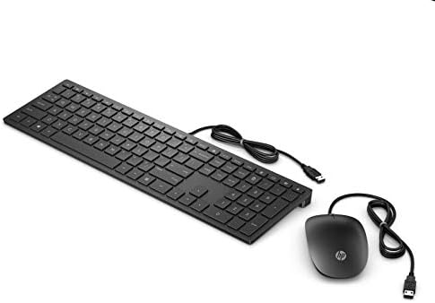 HP Pavilion 600 Black Slim 2.4 GHz USB Wireless Keyboard- Buy Online in ...