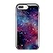 Speck Products Presidio Inked Cell Phone Case for iPhone 7 Plus- Milky Way Black Glossy/Black