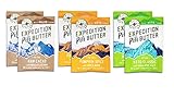 PILI HUNTERS The Original Pili Nut Butter Squeeze Packets Variety Pack 6-Count Box, Keto, Paleo, Vegan, Low Carb Energy, No Sugar Added, Ketogenic Fat, Gluten/Soy/Dairy Free, 1 oz. Packets