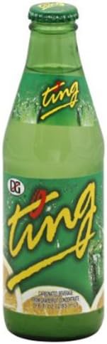 TING Grapefruit Soda (Glass 10oz) (Pack of 6)