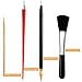 Tatuo 27 Pieces Scratch Tools Set with Scratch Color Pen Stick Scraper Black Brush for Art Paper Painting
