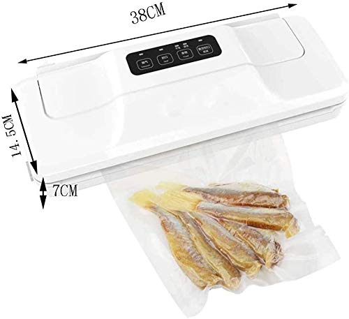 LKNJLL Vakuumierer 70 kPa Vollautomatische Vakuum Lebensmittel Sealer Maschine, Dry & Nassfutter-Modi… – Bild 3