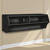 Black Altus Wall Mounted Audio/Video Console (Kitchen)