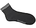 Yomandamor Men's Bamboo Diabetic Ankle Socks with Seamless Toe and Non-Binding Top,6 Pairs L Size(10-13)