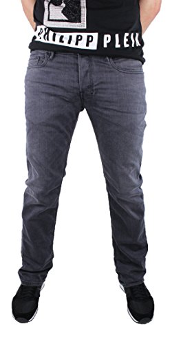 Diesel mens "Boot-Cut" Stretch Jeans ZATINY 0859X black/grey (36W x 32L)