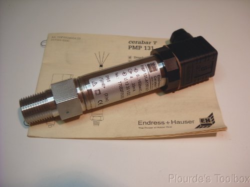Endress Hauser Pressure Transducer Pmp 131 A1301a71 Buy Online