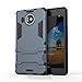Cocomii Iron Man Armor Microsoft Lumia 950 XL Case, Slim Thin Matte Vertical & Horizontal Kickstand Reinforced Drop Protection Fashion Bumper Cover Compatible with Microsoft Lumia 950 XL (Black)
