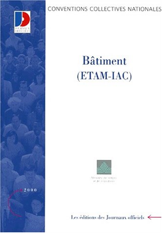Conventions collectives nationales et accords nationaux, Bâtiment