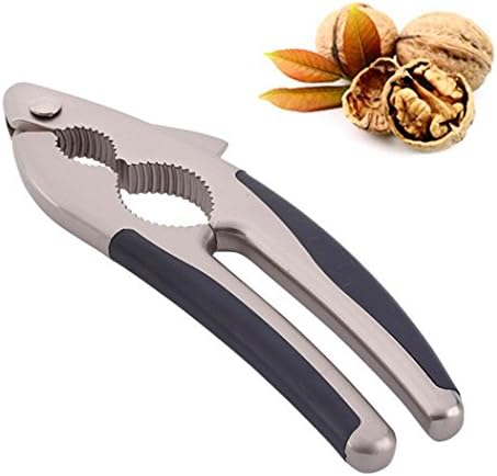 Multifunctional Nutcracker Walnut Clip Hickory Nut Pliers Clip Small Walnut Sheller Tools Black