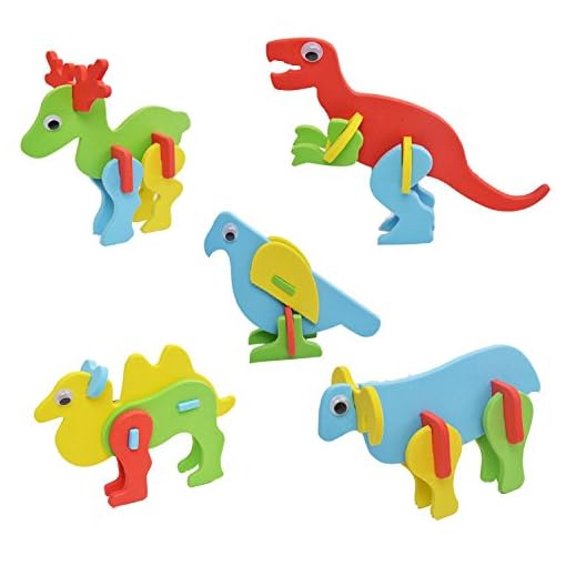 Yoovi 3D Puzzle Animal and Insect Series 26 pcs/lot - Image 7