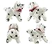 Haktoys Flip Over Puppy | Battery Operated Somersaulting, Walking, Sitting, Mechanical Barking Electronic Plush Cute Animal Dalmatian Dog | 7″ Tall, Safe & Durable | Gift Toy for Toddlers, Kids & Petsthumb 4