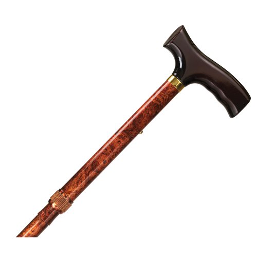 Duro-Med Designer Folding Walking Cane, Adjustable Walking Cane, Copper Swirl - Thumbnail 3