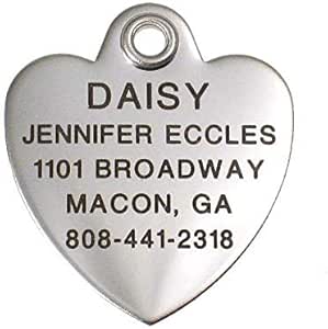 stainless steel dog tags for pets