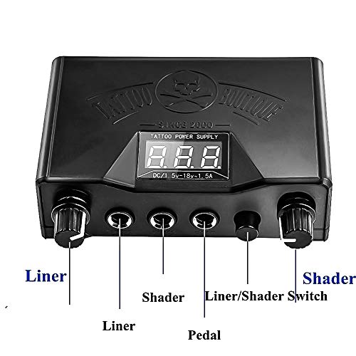 Tattoo Power Supply Professional LCD Dual Tattoo Power Supply Digital