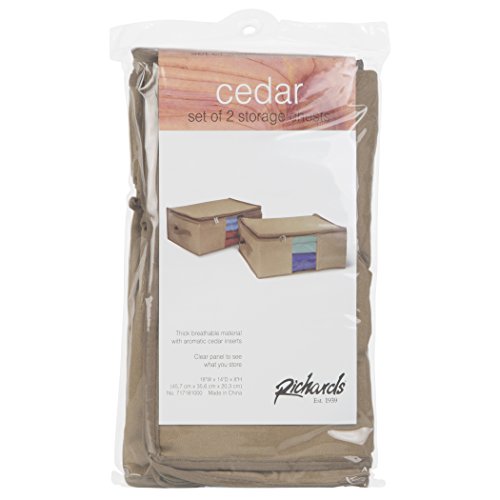 Richards Homewares Cedar Storage Bags, 18 x 14 x 8-Inch (1-Pack of 2) - Thumbnail 6