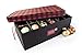 Santa's Bags [Christmas Ornament Storage Box with Dividers] - (Holds 48 Ornaments up to 4 Inches in Diameter) | Acid-Free Removable Trays with Separators | 2 Removable Trays - (Buffalo Plaid)