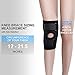 Knee Brace, Relieves and Supports Meniscus Tear, Arthritis, PCL, ACL, LCL, MCL, Tendinitis Pain, Running, Sports Play, Open Patella Dual Stabilizers, Neoprene Brace, Non-Slip Straps (One Size, Black)