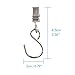 KUUQA 20 Pack Stainless Steel Curtain Clip String Party Light Hanger Hanging Clamp Hooks Hanger Clips Outdoor Activities Wire-Party Supplies(20 Pack)