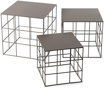 Atipico Set 3 Reton Square Dove-Grey