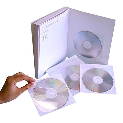 Adhesive CD | DVD Sleeve - Box of 1000