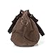 b.m.c BMC Colored Denim Multi Zipper Pocket Oversized Lined Fashion Handbag Totes