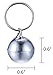 BINGPET 6 Sets Bell for Cat Dog Collar Charm, Cute and Durable Pet Pendant Accessories for Small Pets