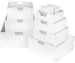 Sorbus Set of 9 Storage Baskets for